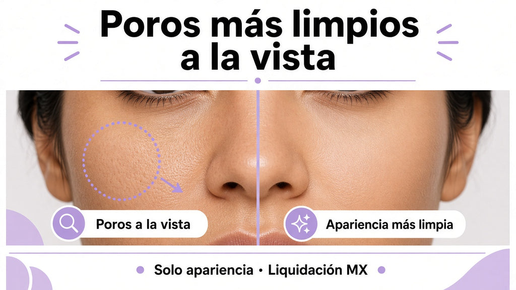 Poros visibles — Niacinamide 10% + Zinc 1%